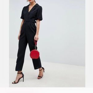 Asos black jumpsuit
